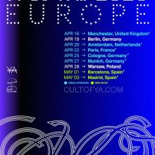 YVES actuará en Barcelona y Madrid en mayo